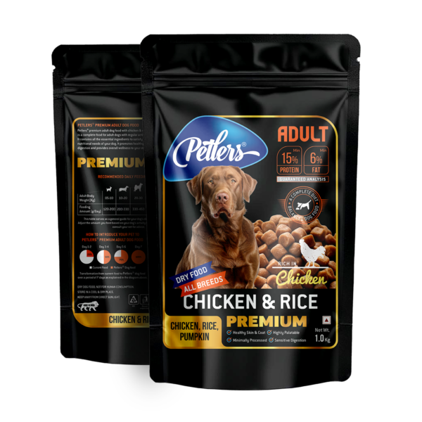 Petlers® premium adult dog food